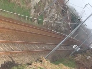 TER et TGV près de Morlaix