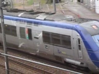 TER bretagne quittant Guingamp