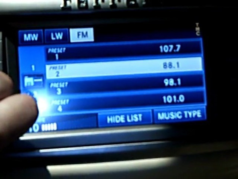 LA Auto Show 2008 - Ferrari California Interior/Radio