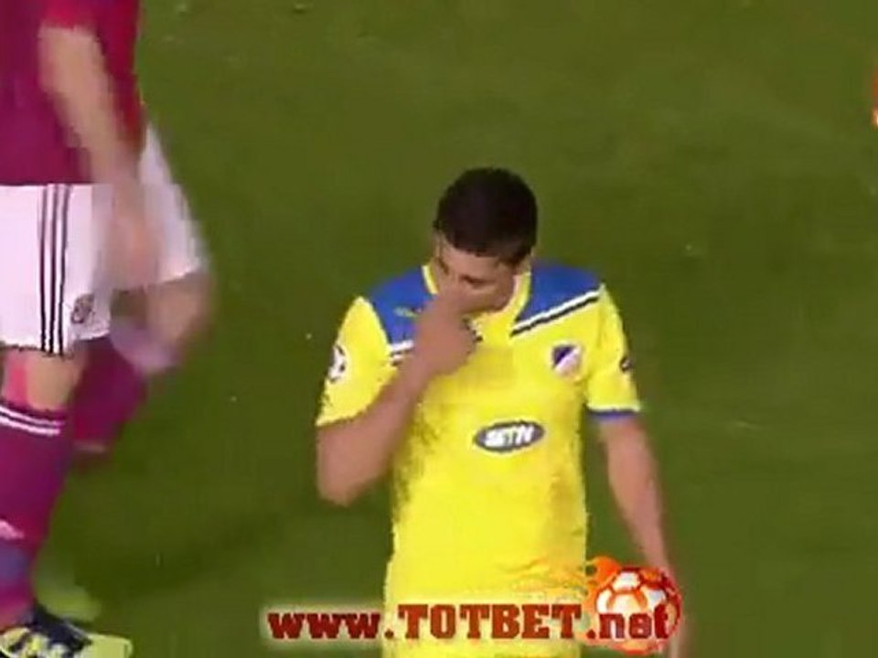 АПОЭЛ - Лион (1-0) 07.03.2012