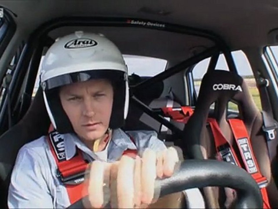Kimi Räikkönen exclusive at Top Gear 2012