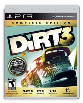 Dirt 3 Complete Edition PS3 Game ISO Download (NTSC)