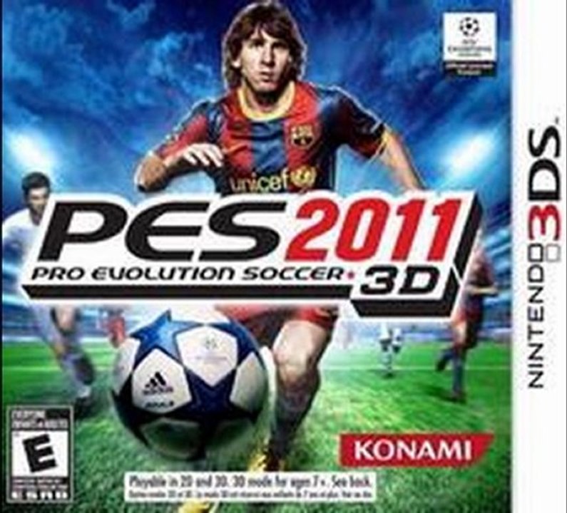 Pro Evolution Soccer 2011 3D 3DS Game Rom Download (USA)