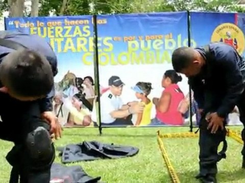 Minas terrestres na Colômbia