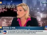 Marine Le Pen dévoile SOS racisme