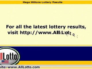 Mega Millions Lottery Drawing Results for March 13, 2012