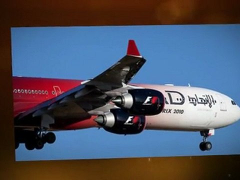 Etihad Airways A340-600 in F1 Livery Model Airplane