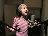 Star Spangled Banner  7 yr old  most incredible singer