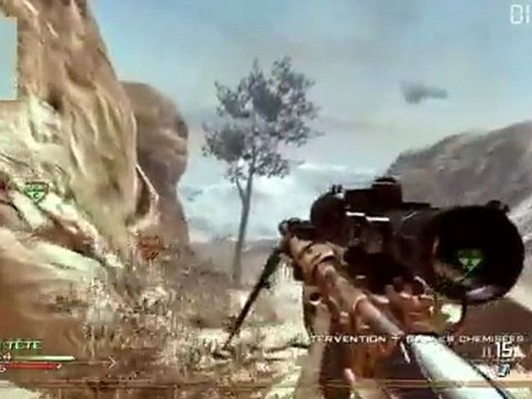 COD MW2 : 360° Longshot fail sur Afghan (F*cking hitmarker) [HD]