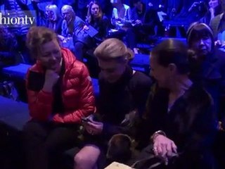 Versace Front Row Fall 2012 ft Anna Wintour | FashionTV