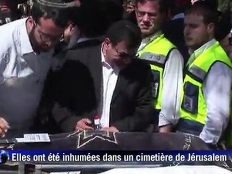 Funérailles à Jérusalem des victimes de la tuerie de Toulouse