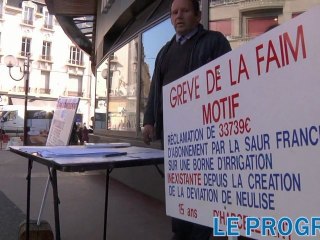 Loire: grève de la faim d'un agriculteur et son fils