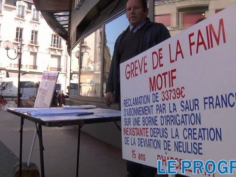 Loire: grève de la faim d'un agriculteur et son fils