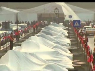 3 Kilometrelik Gelin Duvağı Dünya Rekoru Kırdı