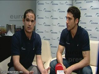 Télécharger la video: Miguel Ángel Silvestre, muy solidario con los océanos