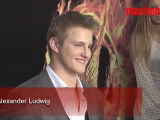Alexander Ludwig THE HUNGER GAMES World Premiere Arrivals