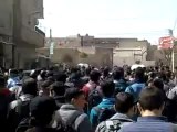فري برس ريف دمشق داريا مظاهرات طلابية لتسليح الجيش الحر 13 3 2012