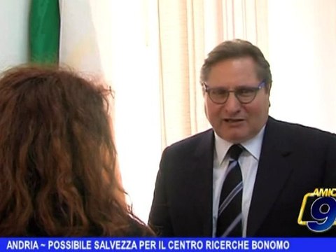 Andria | Possibile salvezza per il Centro Ricerche Bonomo