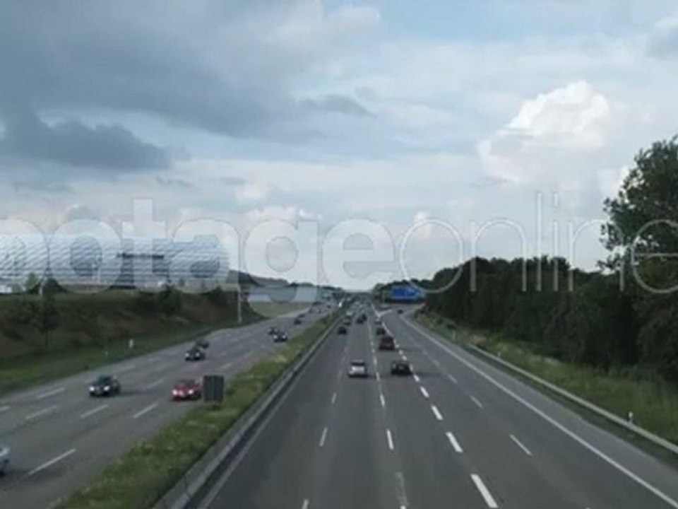 Allianz Arena Autobahn 4k footage_002945