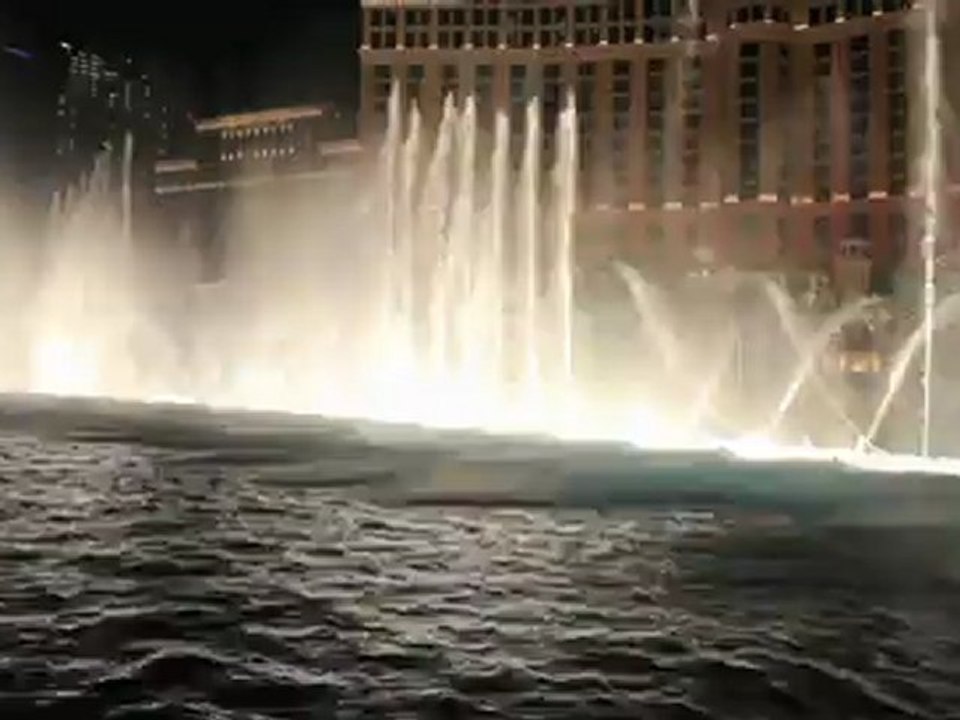 Fontaine in Las Vegas footage_008536