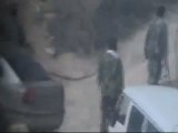 فري برس  دمشق سقبا شبيحة وعناصر أمنية تقوم بعمليات تمشيط 13 3 2012 جـ2