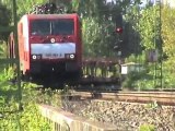 Eisenbahnen bei Bad Hönningen a. Rhein, CB Rail Prima, 3x BR151, BR189, BR425