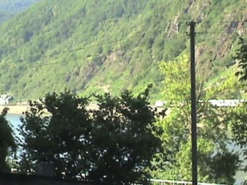 Eisenbahnen und Schiffe bei Kestert, BR142, BR152, ICE I, ERS BR189, BR145, AT BR185, BR428