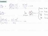 calcolo di limiti di funzioni razionali per x->-∞