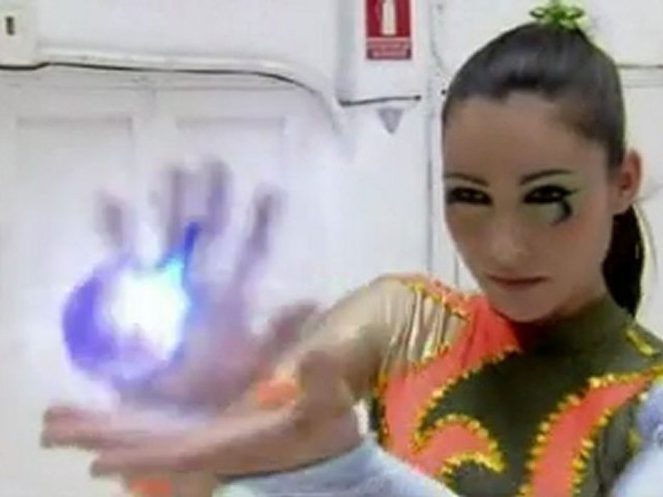 Julia preparandose