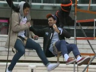 Rizzle Kicks on that Jessie J face lick!