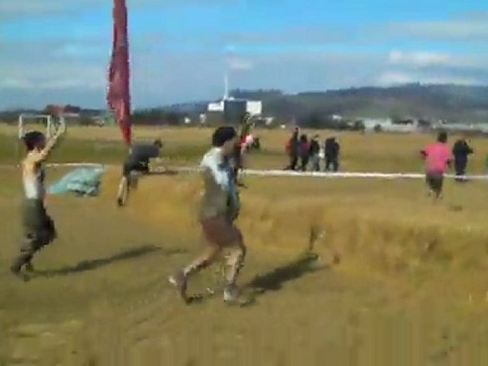 Passage des ultimes bottes de foin