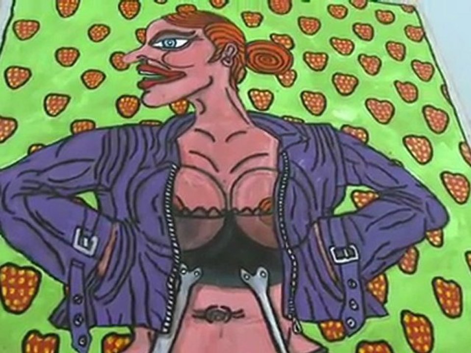 Exposition Robert Combas au Musée d'art contemporain de Lyon