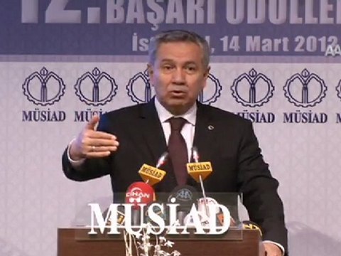 MÜSİAD'dan AA'ya ödül