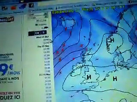 Prévision météo de jeudi 15 mars 2012 de gigi.