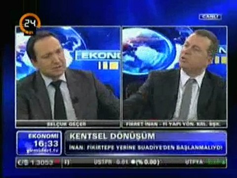 Fikret İnan Kanal 24 Konut Sektörü ve Kentsel Dönüşüm