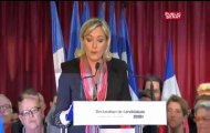EVENEMENT,Discours de Marine Le Pen