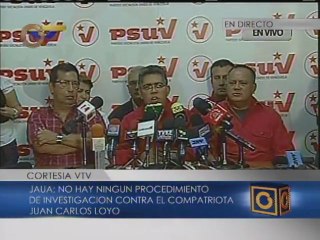 Exministro Loyo no tiene ningún procedimiento judicial en su contra