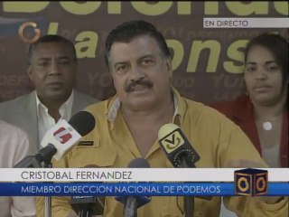 Podemos denuncia intento del gobierno de intromisión en su organización