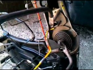 Rabattage siège Clio 2