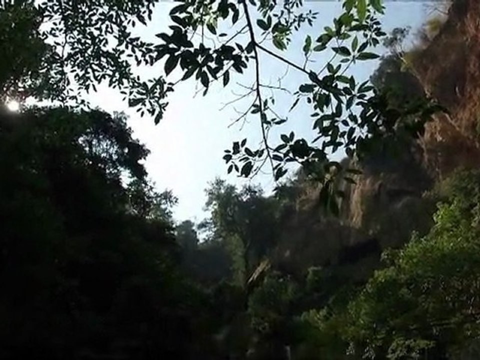 Les chutes d'Erawan - Kanchanaburi thailande