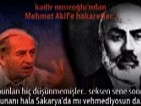 Tarihçi Mısıroğlu, Mehmet Akif Ersoy'a 'P..venk' mi Dedi?