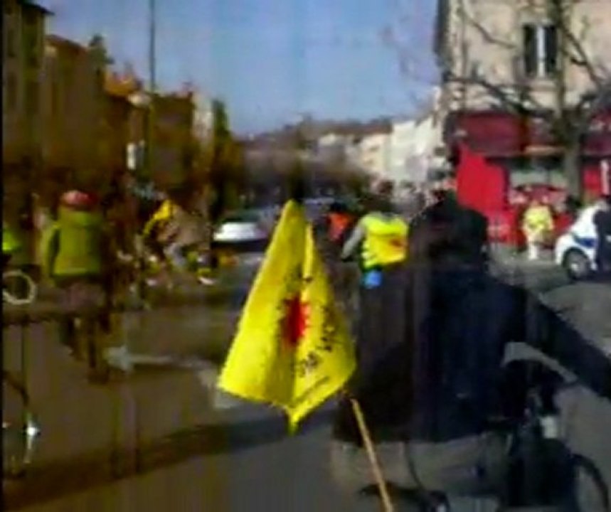 Velorution pour la chaine humaine contre le nucleaire 2012