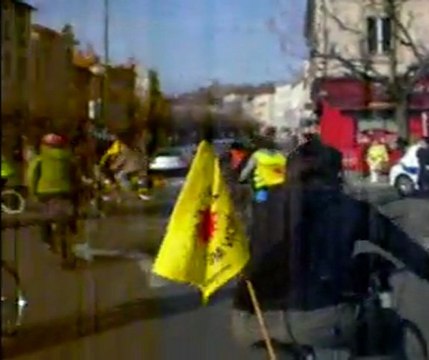 Velorution pour la chaine humaine contre le nucleaire 2012