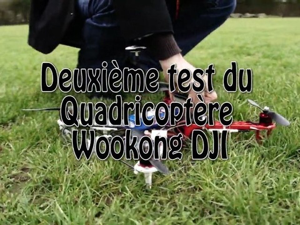 Second Test du Wookong DJI avec une Gopro HD2