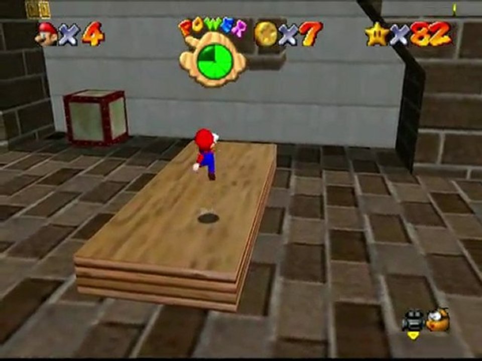 Super Mario 64 [12] Les pieds dans l'eau