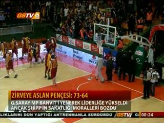 Banvit-Galatasaray maçının özeti.