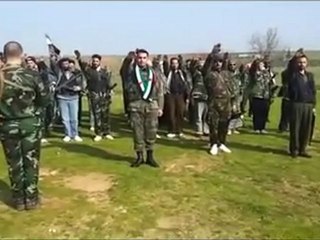 فري برس ريف حماة المحتل أداء القسم للواء الشباب الأحرار 14 3 2012