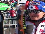 Interview de Marion Rolland 2eme de la descente de Schladming