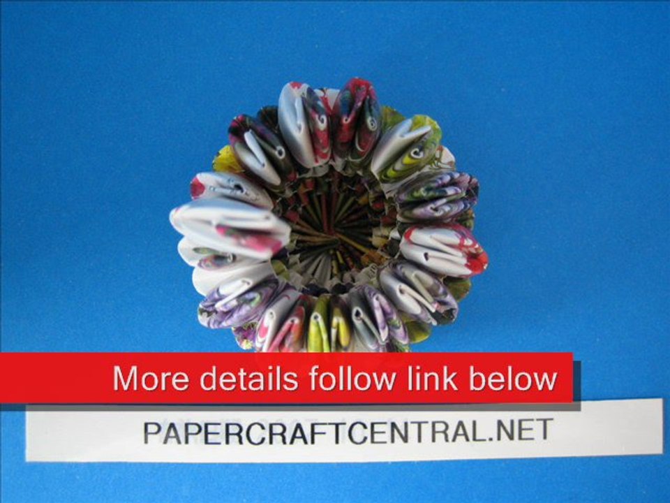 3D Origami Toothpick Holder