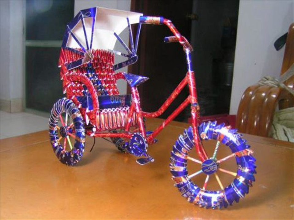 3D Origami Tricycle